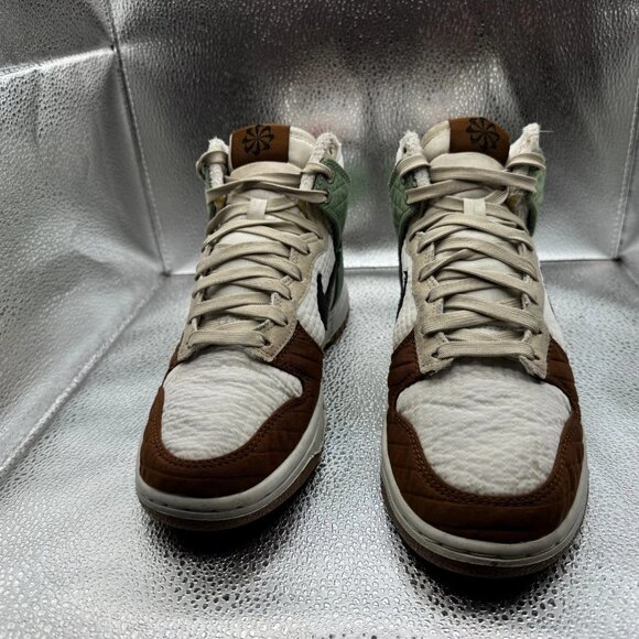 Size 7 Nike Dunk High LX Next Nature Toasty Womens Athletic Sneaker DN9909-100 - Picture 3 of 11